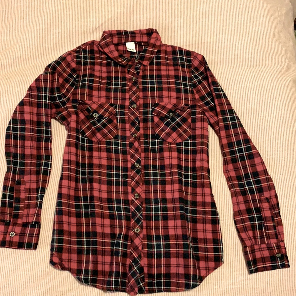 RDS plaid shirt excellent used condition